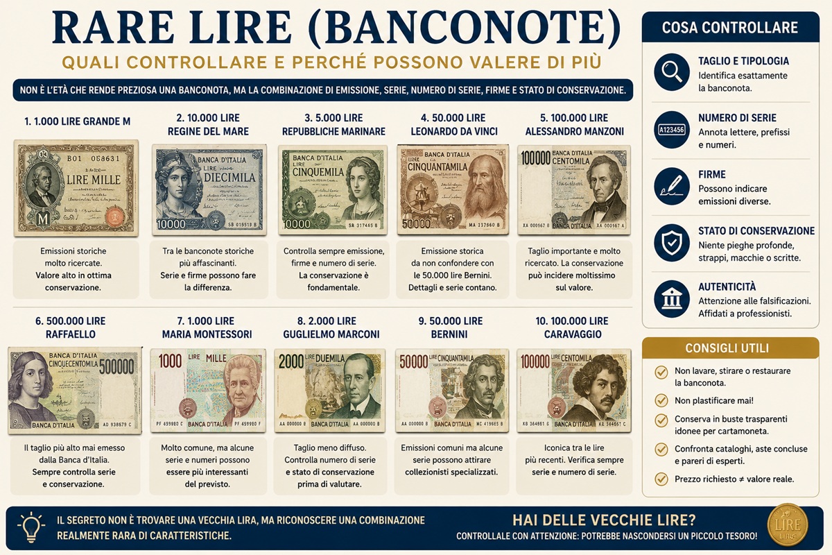 rare lire