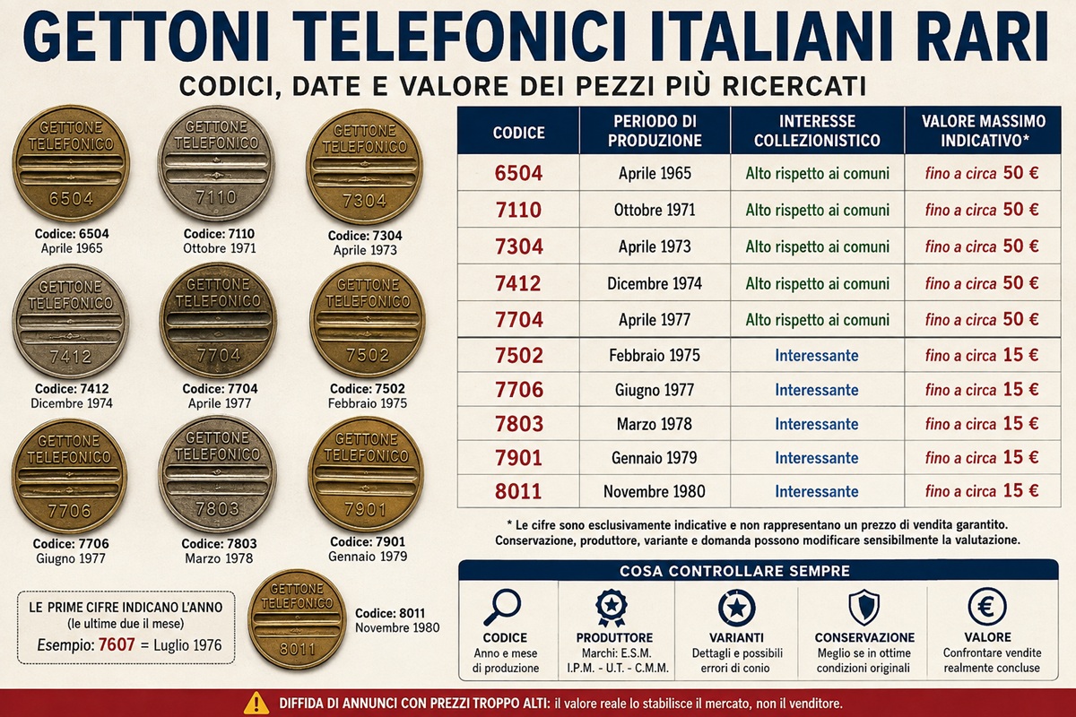 rari gettoni