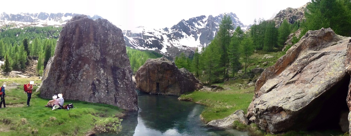 saluto in montagna