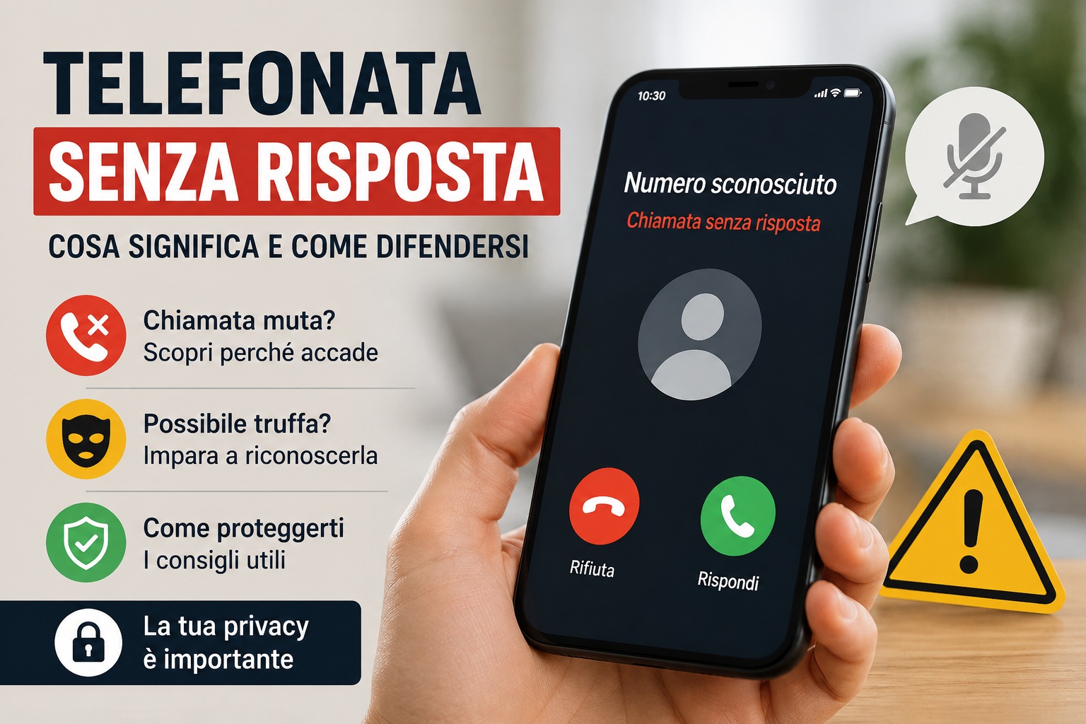 telefonata senza risposta