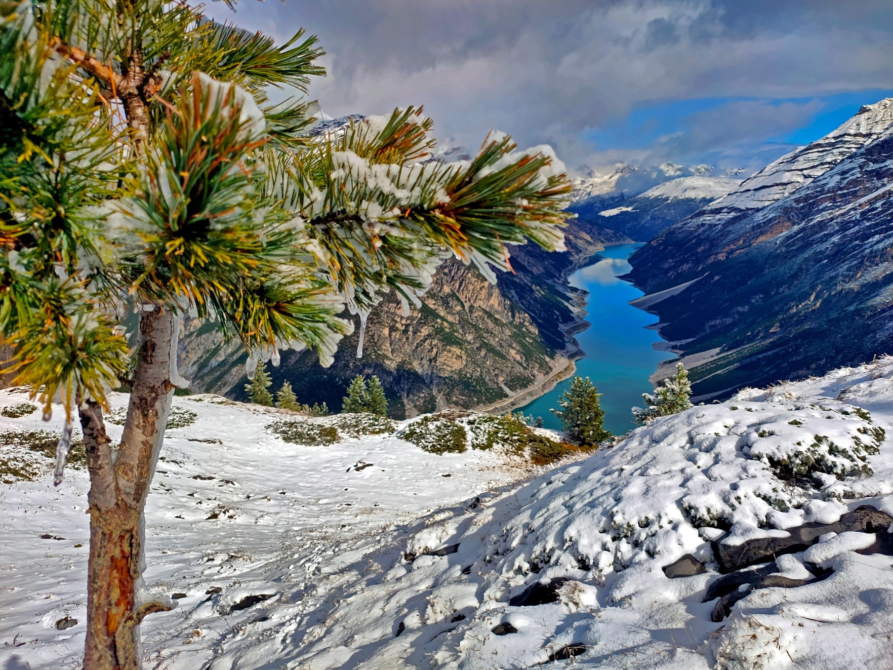 Livigno imbiancata