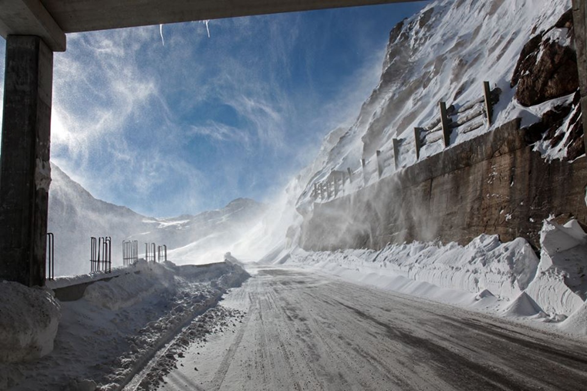 Passo della Forcola chiusura invernale