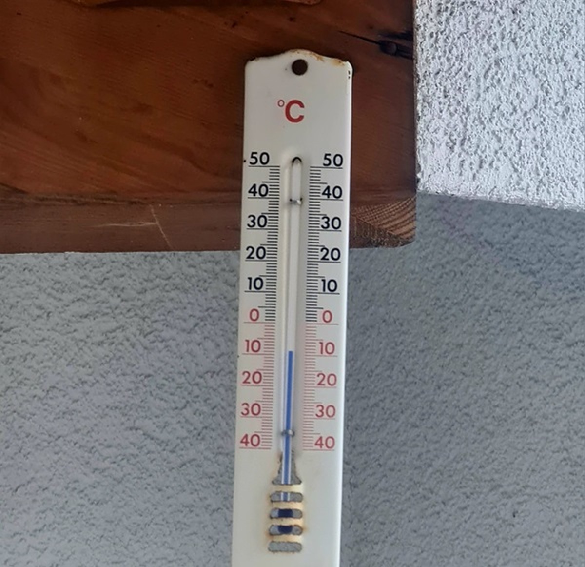 Riscaldamento acceso in Valtellina