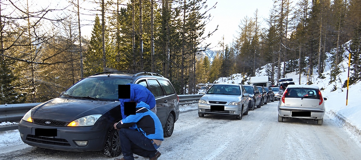 gomme invernali in Valtellina